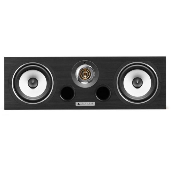 Meilleure vente 🔥 Triangle Enceinte Centrale VOCE ESPRIT EZ BOIS NOIR ⭐ 4