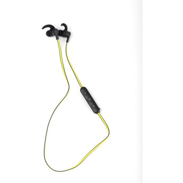 Tout neuf ⌛ QILIVE Écouteurs Q1668 Sport Bluetooth Noir Et Jaune Réflectif 👏 3