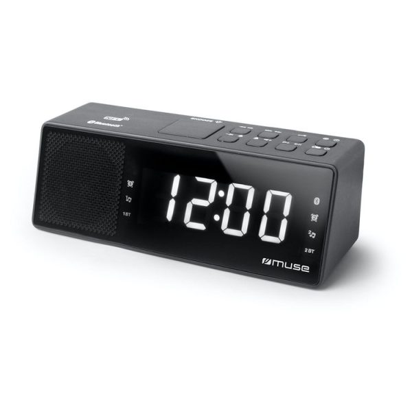 Les meilleures critiques de 👍 MUSE Radio Réveil Bluetooth – Noir – M-172 BT ✨ 1