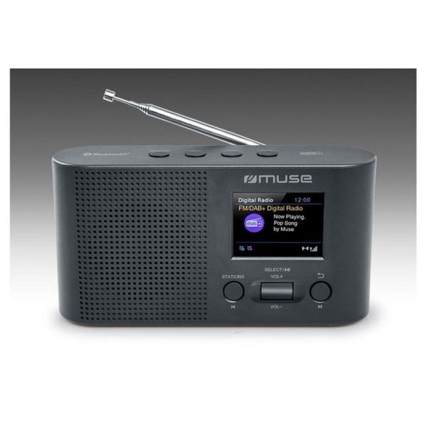 Meilleur prix 😍 MUSE Radio Portable Numérique – Gris – M-112 DBT 🥰 3