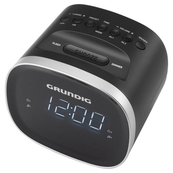 Meilleure affaire 🔔 GRUNDIG Radio Réveil Bluetooth – Noir – SCC240 😍 4