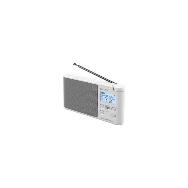 Bon marché 🔥 SONY Radio DAB XDRS41DBW.EU8 Blanc 👍 1