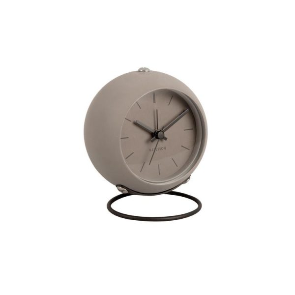 Offres 🔔 Karlsson Réveil Nirvana Globe – Gris Foncé 🔔 3