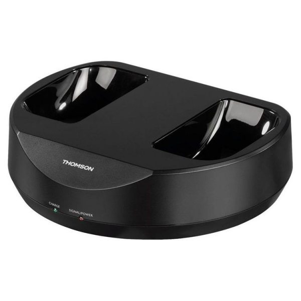 Meilleur prix 😍 THOMSON Casque TV Sans Fil – Noir – WHP3001BK 🔥 3