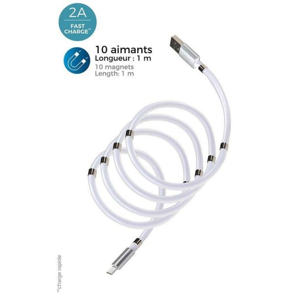 Meilleure affaire 🥰 Be Mix Câble Magnétique Charge Rapide Et Synchronisation USB Type C 😉 4