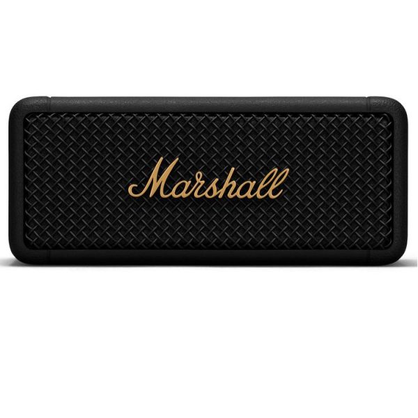 Meilleure vente ❤️ MARSHALL Enceinte Portable Emberton BT Black & Brass 🛒 1