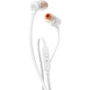 Meilleure affaire 👏 JBL Écouteurs T110 Jack 3.5 Mm Intra-auriculaire Blanc ❤️ 10