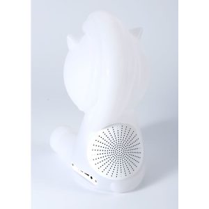 Promo 😍 BIGBEN Enceinte Portable Bluetooth Lumineuse – Blanc – Luminus Licorne 😉 9