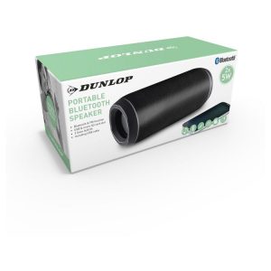 Promo 🌟 DUNLOP Enceinte Portable BT 18493 – Noir ✔️ 9