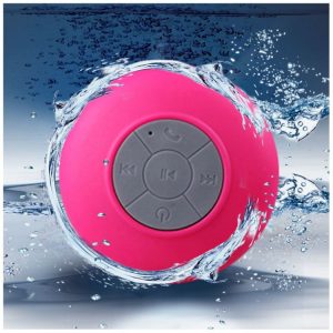Grosses soldes 🔔 Amahousse Enceinte Salle De Bain Rose Bluetooth Waterproof 😀 7